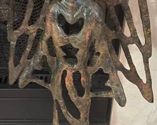 Sculpted Metal Angel