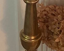 Tall Brass Candlestick