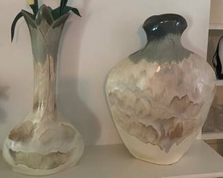 Art Pottery Vases Signed Hoffman