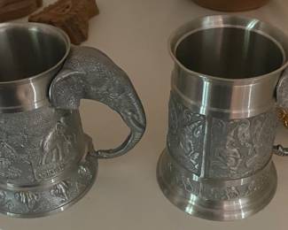 Elephant Steins from Thailand