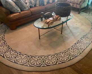 Cabin Crafts Wool Oval Area Rug