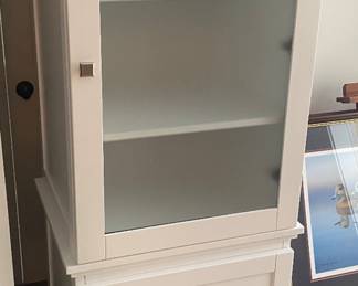 Larger White Storage/Bathroom Cabinet
