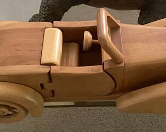 Large Wooden Car