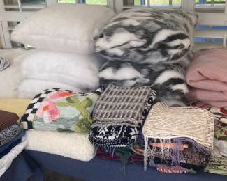 Ladies Scarves and Some Bedding