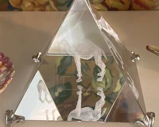 Crystal Camel Decor