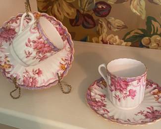 Fine China Cups and Saucers