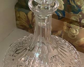 Large Crystal Decanter