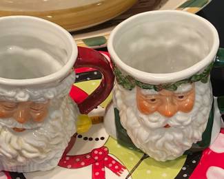 Possible Dreams Santa Mugs