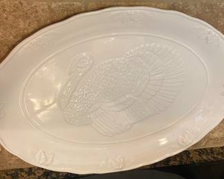 Portuguese Zrike Turkey Platter