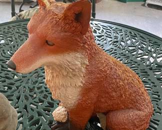 Outdoor Fox Statue