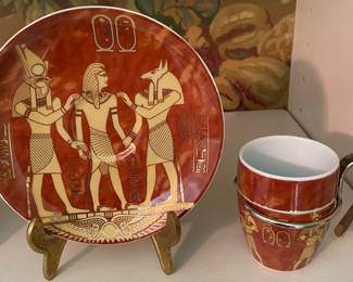 Fathi Mahmoud Egyptian Cup and Saucer