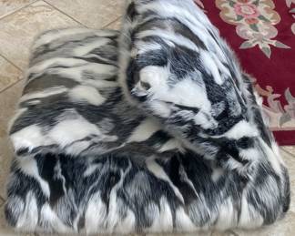 Wooded River Throw and Pillows