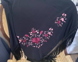 Embroidered Shawl