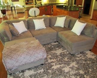 Abbyson 5 piece sectional