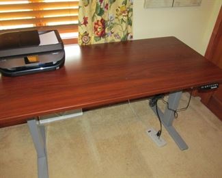 Loctek power adjustable desk