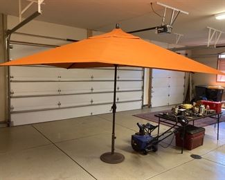 Treasure Garden 10x6 ft umbrella