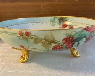 Limoges Footed Bowl 