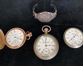 Pocket Watches • Elgin • Hampton 