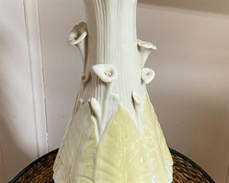 Belleek 13” Lily Vase