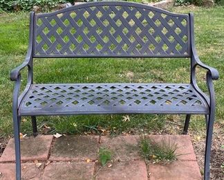 Iron Garden Bench 