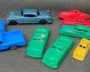 Marx, Thomas, Renwal Plastic Cars And Trucks