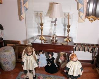 Large Selection of Collectible Dolls