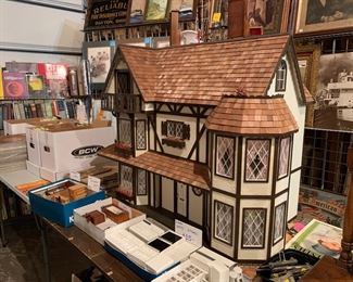 Big Doll House and rooms full of Furniture