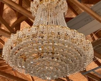 Huge Crystal Chandelier