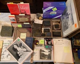 History of Whitehall, History of Montague, local postcards, local glass photography, local board game, local books, ephemera