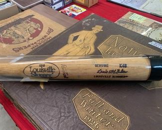 Signed Lou Witaker Bat