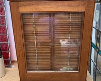 Beautiful Cabinet with extremely thin drawers inside Printers Type/Dental ???