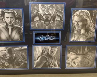 Cory Smith prints matted up nicely. 