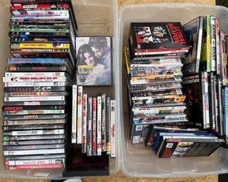 Hundreds of DVDs more not pictured all in the cases! $1 each 