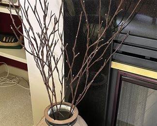 44” tall with lighted branches