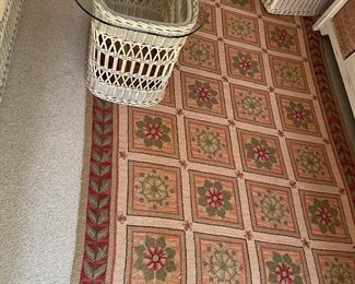 Area rug 62.5” x 99”