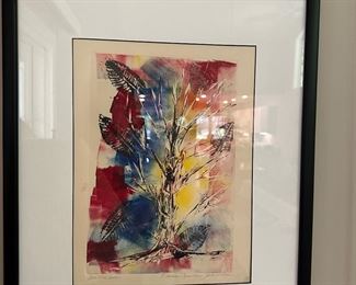 The Old Tree signed original by Donna Crocker Johnston 17”wide x 20.5” tall