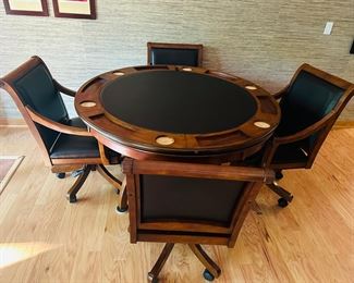 Hillsdale Furniture game table and chairs