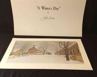 A Winters Day By John Furches