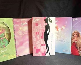 Assorted Vintage Collectable Barbie Dolls Mattel
