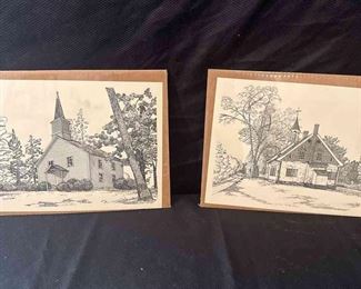 Bethabara Church The Old Church At Tanglewood