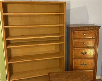 Broyhill Nightstand Lingerie Chest Plus A Bookshelf