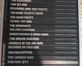 Collection Of Time Life The Epic Of Flight Aviation Hardback Books
