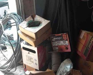 Mystery Lot Assorted Building Wire Cables