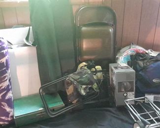 Outdoor Recreation Lot Chairs, Pool Equipment, Tables