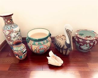 art pots vases planter pelican