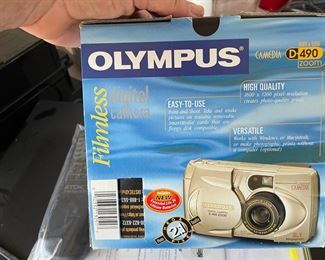 various electronics including printers with toner and paper, VCR, CD to CD dubbing, all-in-one stereo, digital cameras, Brother Word Processor