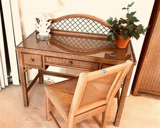 lexington henry link desk and chair