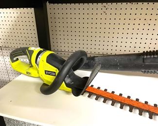 tools ryobi hedge