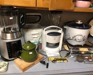 Lots of small appliances