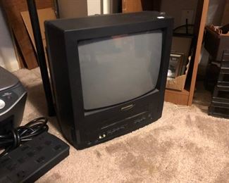Sylvania tv with tape player